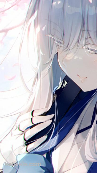 ピンクの花と御稜ナグサ / ブルーアーカイブの壁紙(412px x 732px) 高画質 PC・デスクトップ用