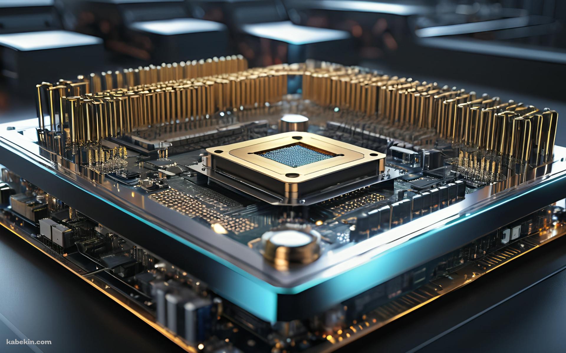 量子コンピューター / CGの壁紙(1920px x 1200px) 高画質 PC・デスクトップ用