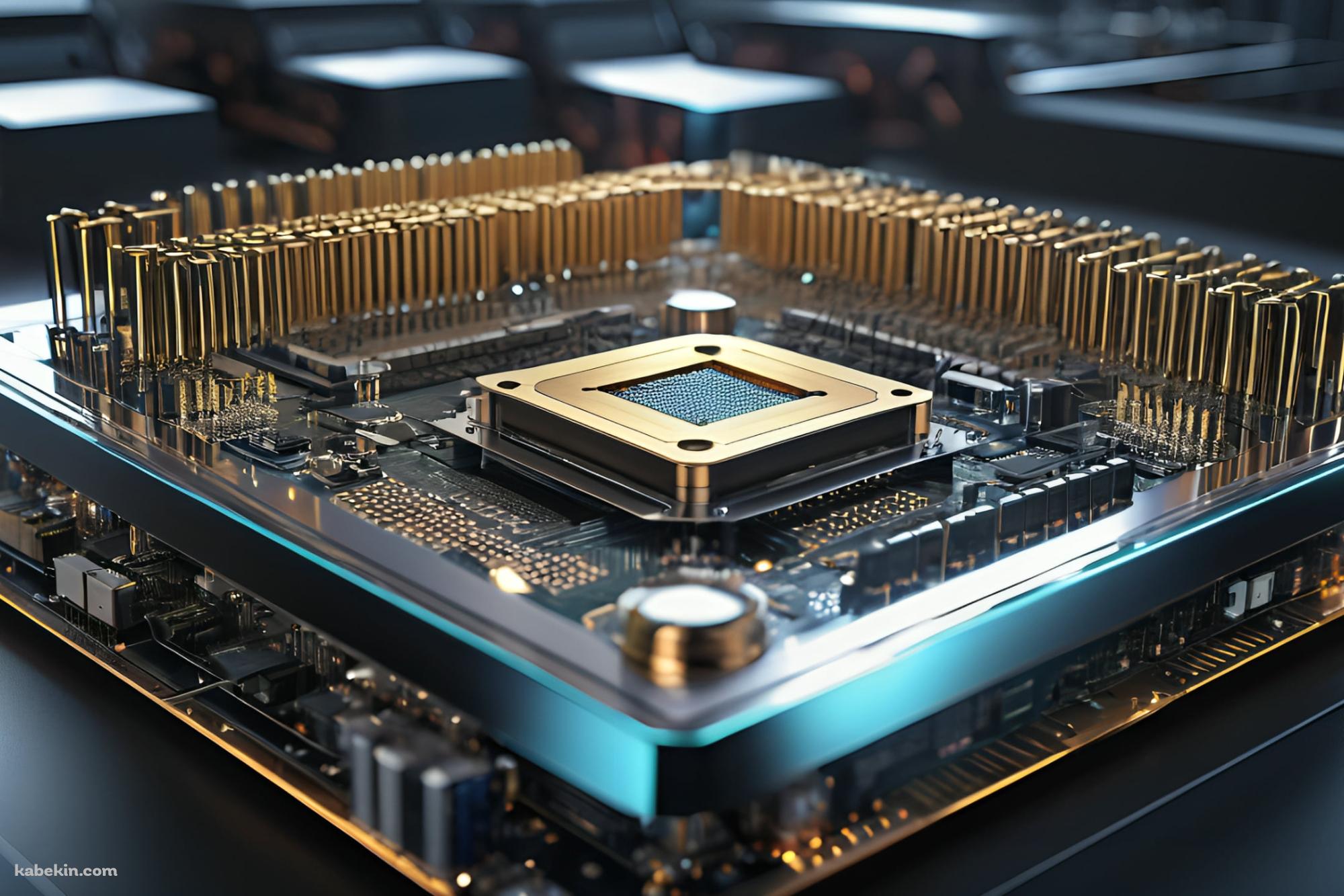 量子コンピューター / CGの壁紙(2000px x 1333px) 高画質 PC・デスクトップ用