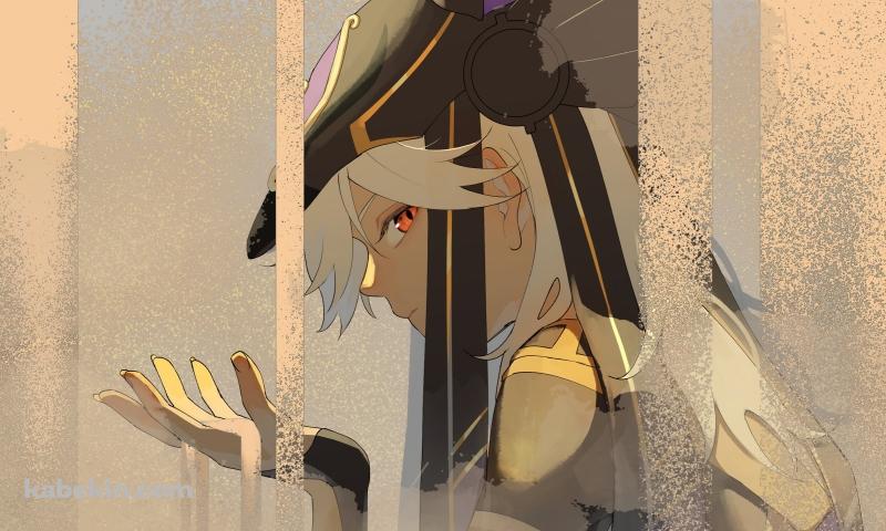 落ちてくる砂に手をかざすセノ / 原神の壁紙(800px x 480px) 高画質 PC・デスクトップ用