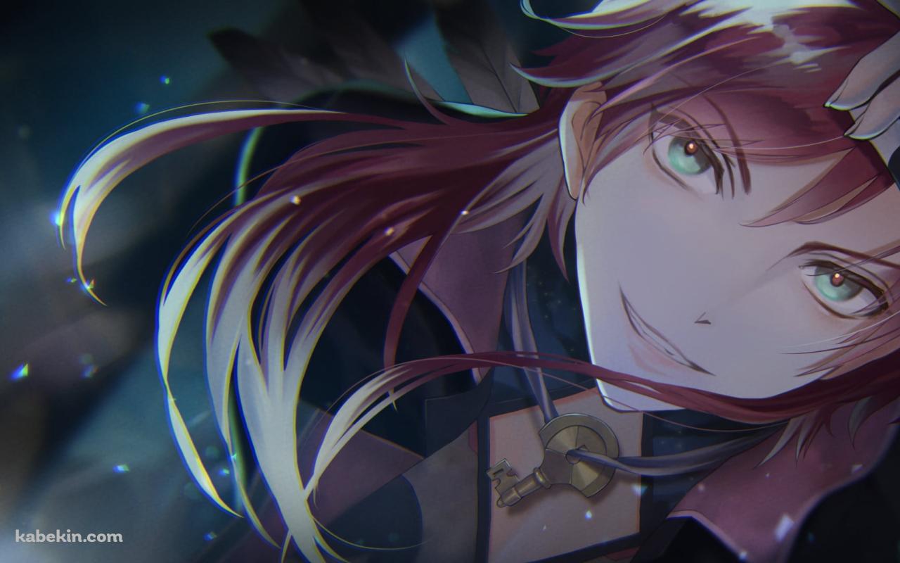 首元に鍵を付けたローレン・イロアス / にじさんじ / バーチャルYouTuber / Vtuberの壁紙(1280px x 800px) 高画質 PC・デスクトップ用