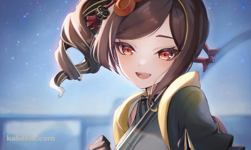 微笑む可愛い千織 / 原神の壁紙(800px x 480px) 高画質 PC・デスクトップ用