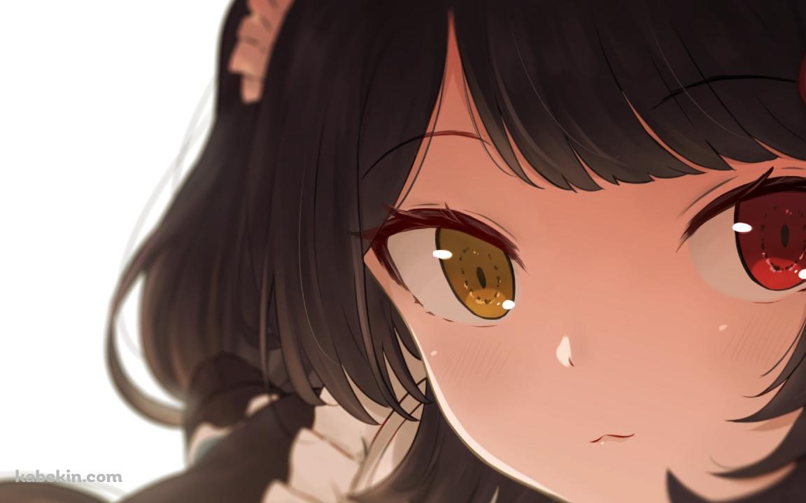 こちらを見つめる戌亥とこ / オッドアイ / にじさんじ / バーチャルYouTuber / Vtuberの壁紙(1152px x 720px) 高画質 PC・デスクトップ用