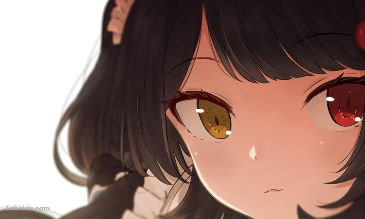 こちらを見つめる戌亥とこ / オッドアイ / にじさんじ / バーチャルYouTuber / Vtuberの壁紙(1280px x 768px) 高画質 PC・デスクトップ用