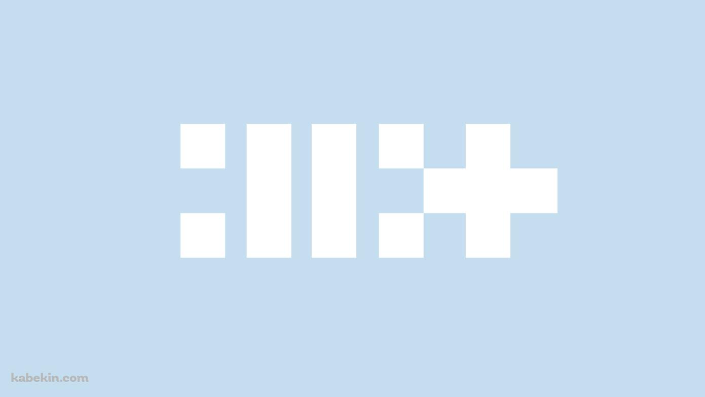 ILLIT ロゴ / アイリット / 水色の壁紙(1391px x 783px) 高画質 PC・デスクトップ用