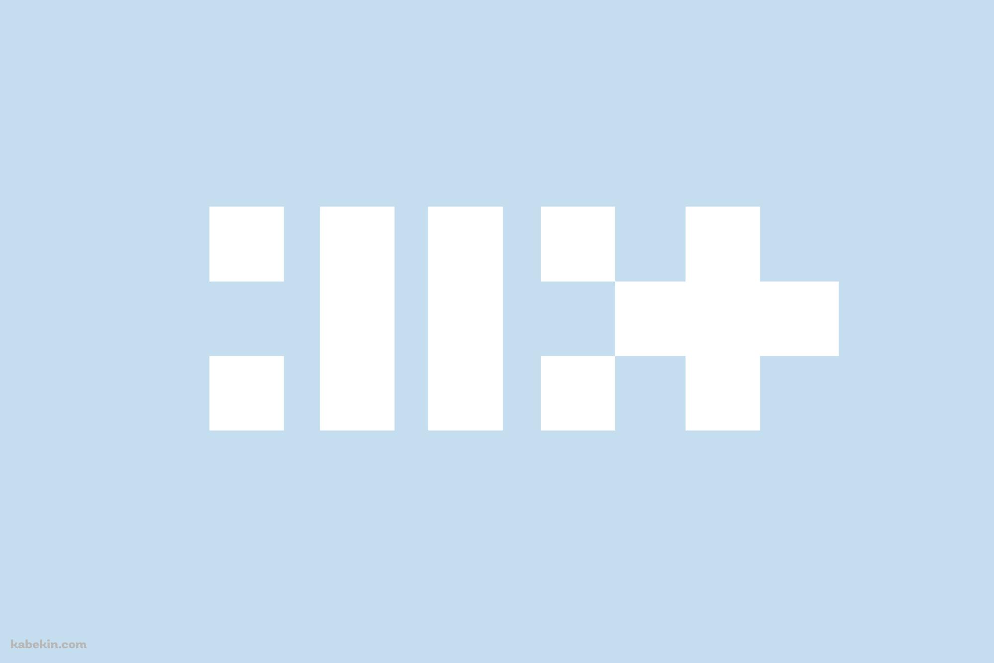 ILLIT ロゴ / アイリット / 水色の壁紙(2000px x 1333px) 高画質 PC・デスクトップ用