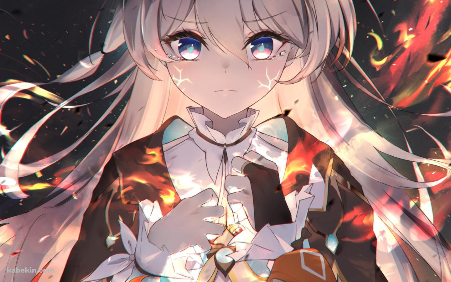 怒りの炎をまとうホタル / 崩壊:スターレイルの壁紙(1440px x 900px) 高画質 PC・デスクトップ用