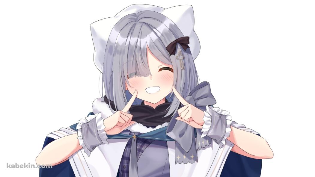指で顔をさす笑顔の花芽すみれ / ぶいすぽっ！ / バーチャルYouTuber / Vtuberの壁紙(1051px x 591px) 高画質 PC・デスクトップ用