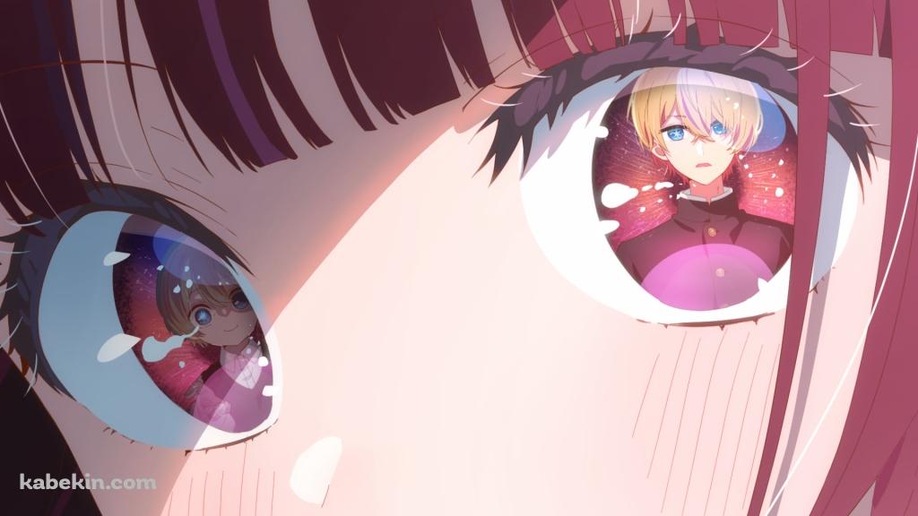 目元のアップ / 有馬かな / 推しの子の壁紙(1024px x 576px) 高画質 PC・デスクトップ用