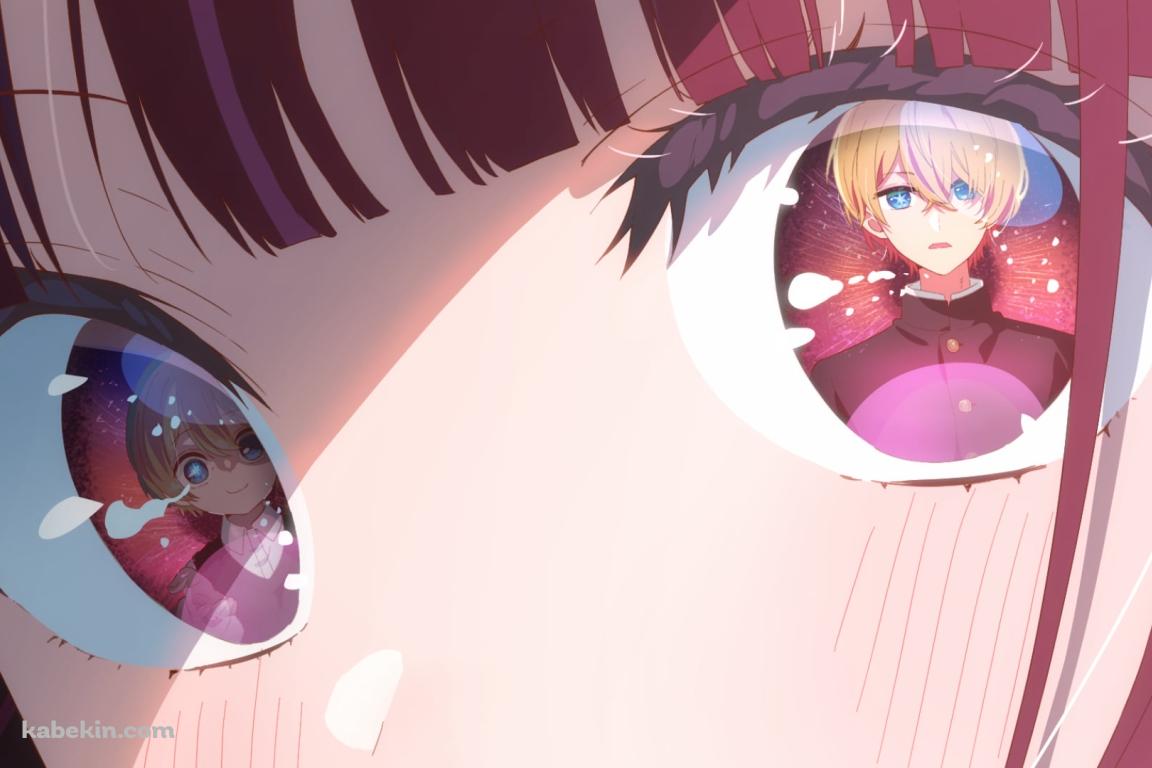 目元のアップ / 有馬かな / 推しの子の壁紙(1152px x 768px) 高画質 PC・デスクトップ用
