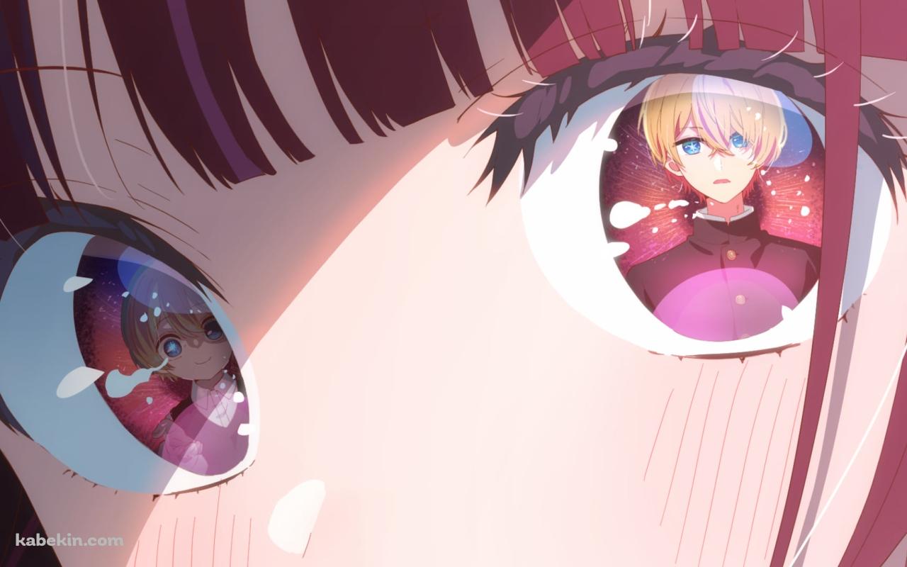 目元のアップ / 有馬かな / 推しの子の壁紙(1280px x 800px) 高画質 PC・デスクトップ用
