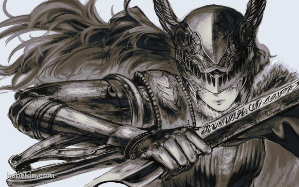 鉛筆で描いたミケラの刃マレニア / エルデンリングの壁紙(960px x 600px) 高画質 PC・デスクトップ用