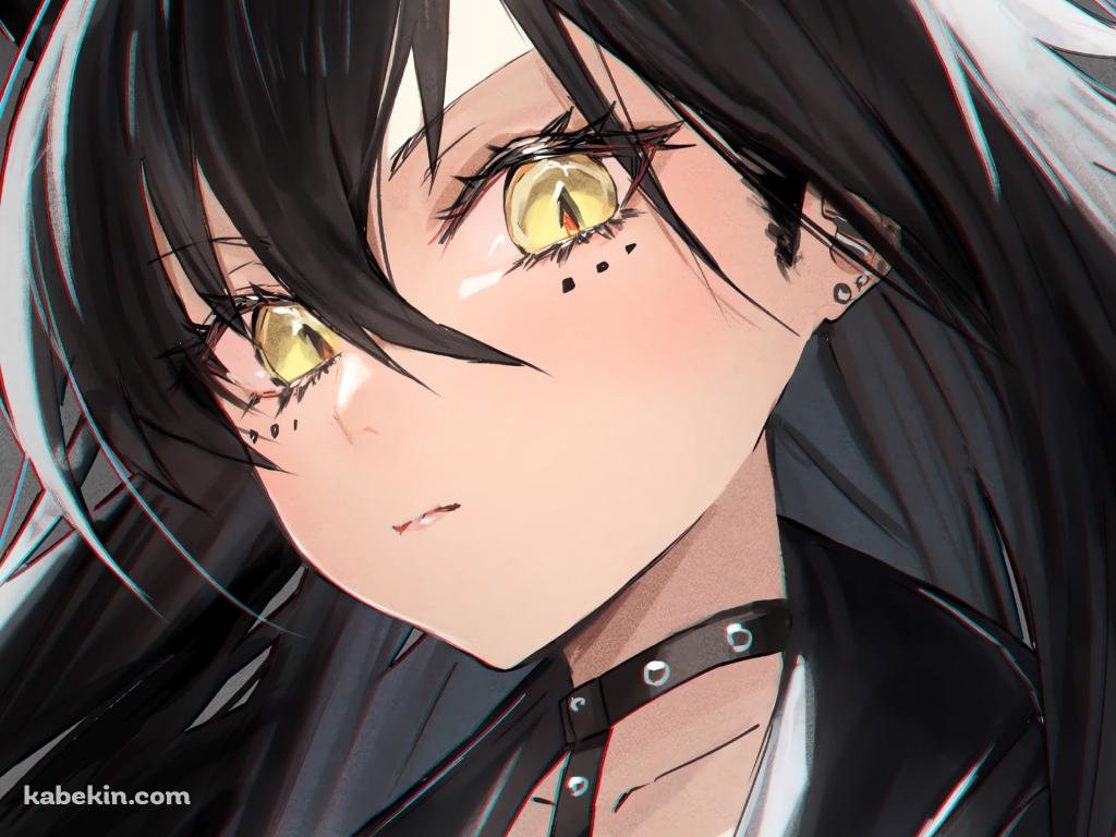 黄色い瞳でこちらを見つめるダグザ / アークナイツの壁紙(1024px x 768px) 高画質 PC・デスクトップ用