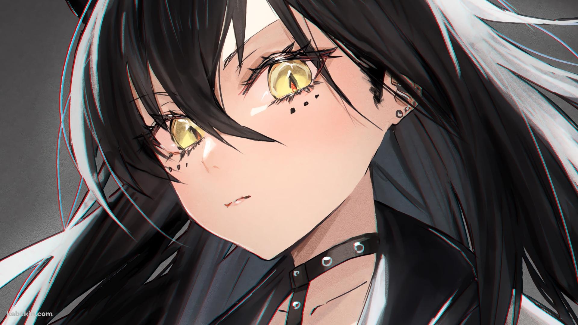 黄色い瞳でこちらを見つめるダグザ / アークナイツの壁紙(1920px x 1080px) 高画質 PC・デスクトップ用