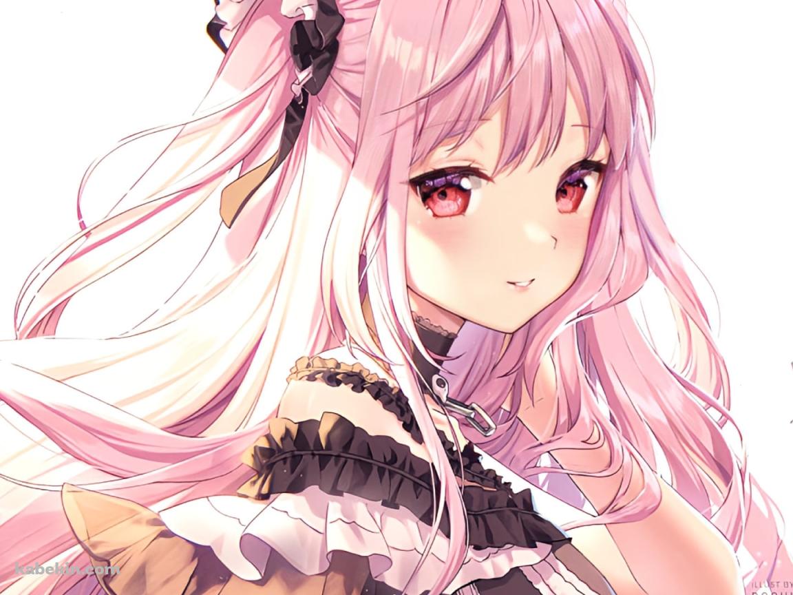 こちらに微笑む潤羽るしあ / ホロライブ / バーチャルYouTuberの壁紙(1152px x 864px) 高画質 PC・デスクトップ用