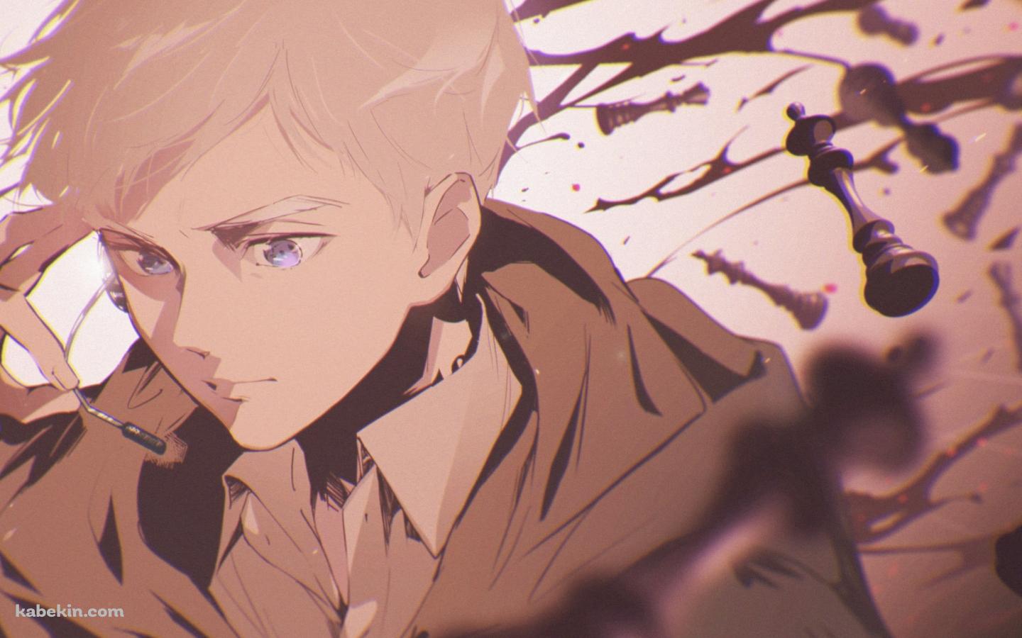 こめかみに指をあてるノーマン / 約束のネバーランドの壁紙(1440px x 900px) 高画質 PC・デスクトップ用