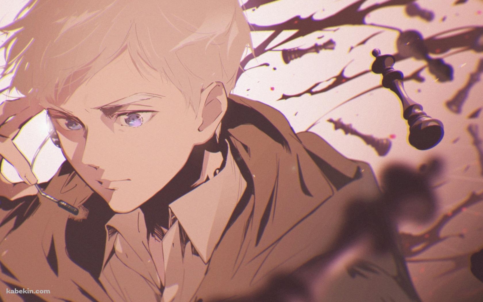 こめかみに指をあてるノーマン / 約束のネバーランドの壁紙(1680px x 1050px) 高画質 PC・デスクトップ用