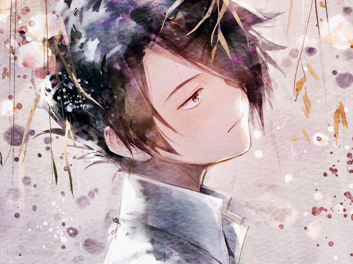 草木とレイ / 約束のネバーランドの壁紙(1152px x 864px) 高画質 PC・デスクトップ用