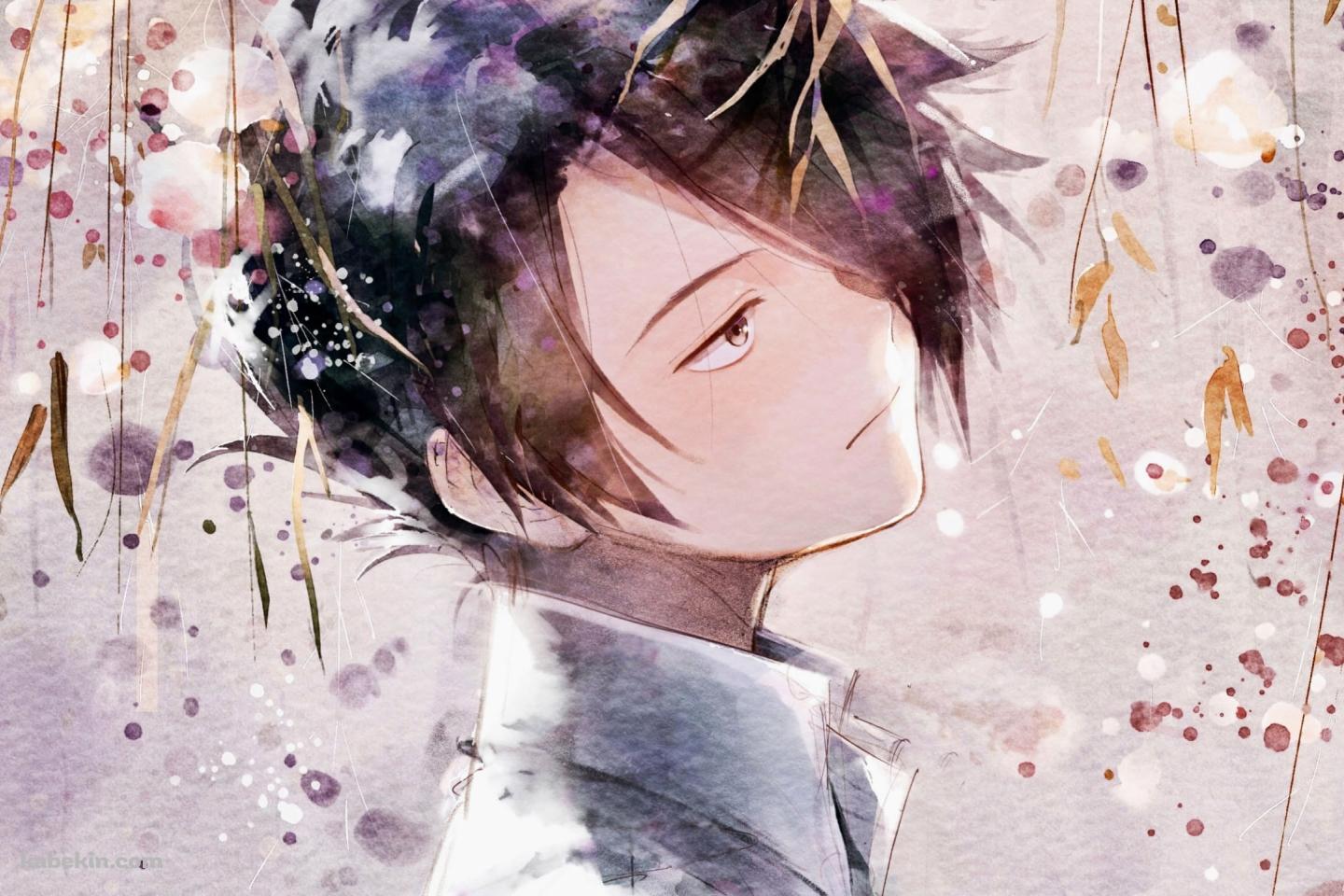 草木とレイ / 約束のネバーランドの壁紙(1440px x 960px) 高画質 PC・デスクトップ用