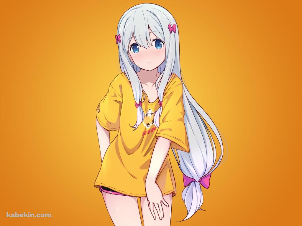 照れた和泉紗霧の壁紙(1024px x 768px) 高画質 PC・デスクトップ用
