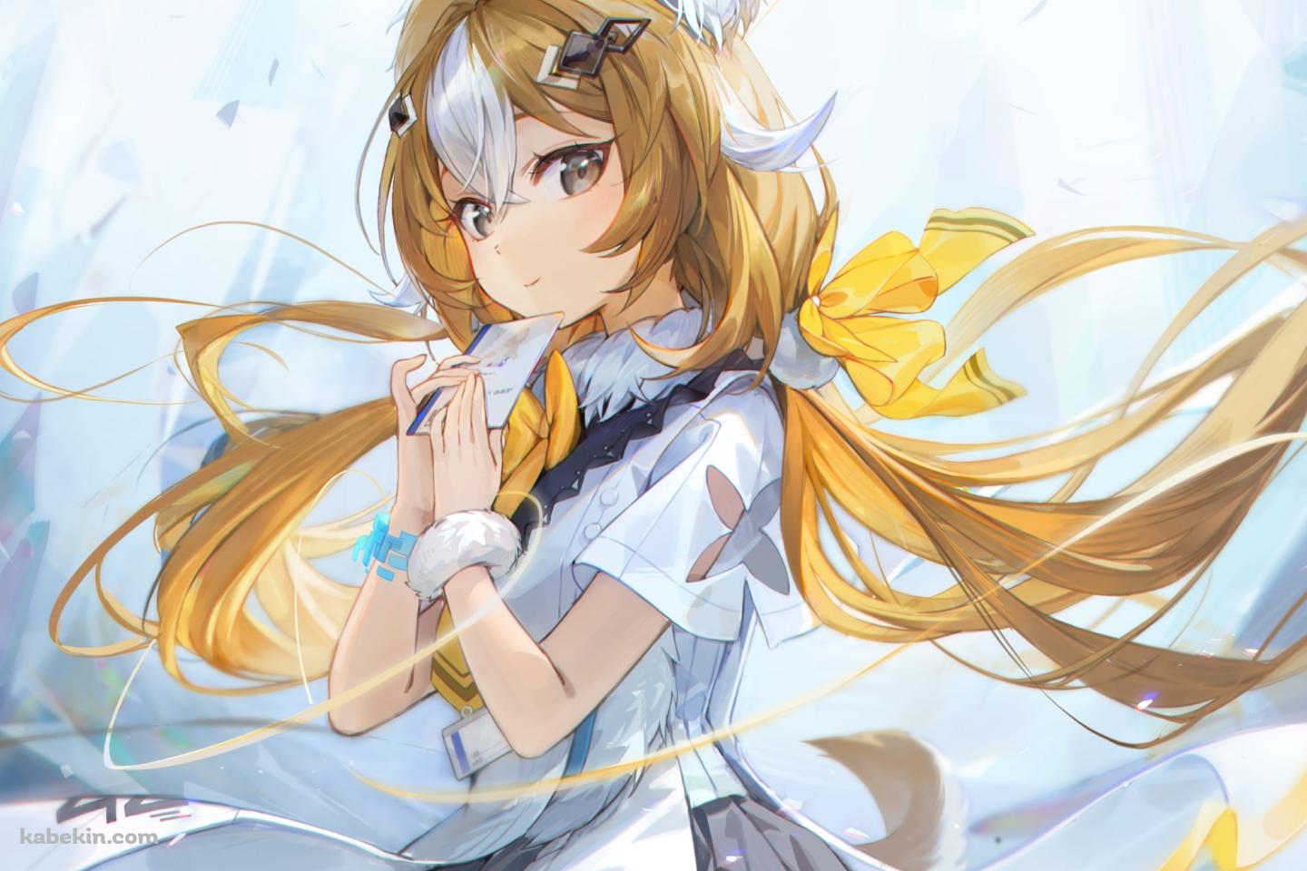メモ帳を持つハンナ / ニューラルクラウド / ドールズフロントラインの壁紙(1440px x 960px) 高画質 PC・デスクトップ用