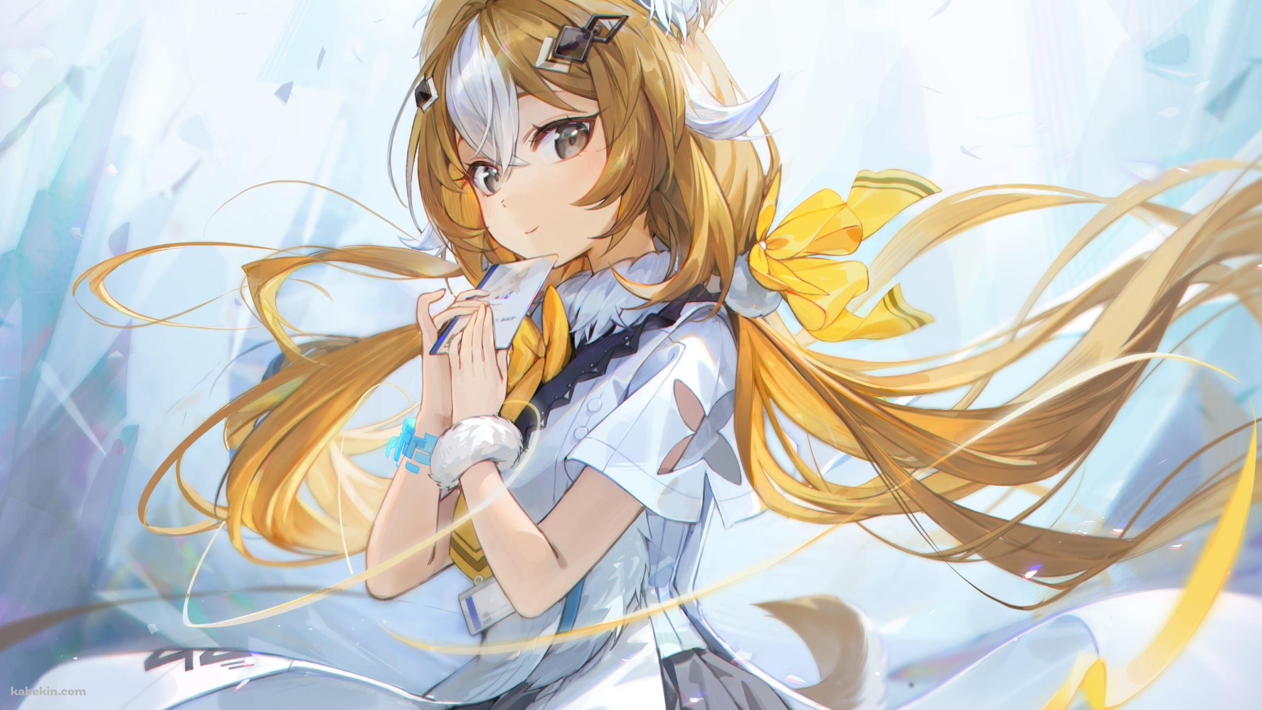メモ帳を持つハンナ / ニューラルクラウド / ドールズフロントラインの壁紙(2560px x 1440px) 高画質 PC・デスクトップ用