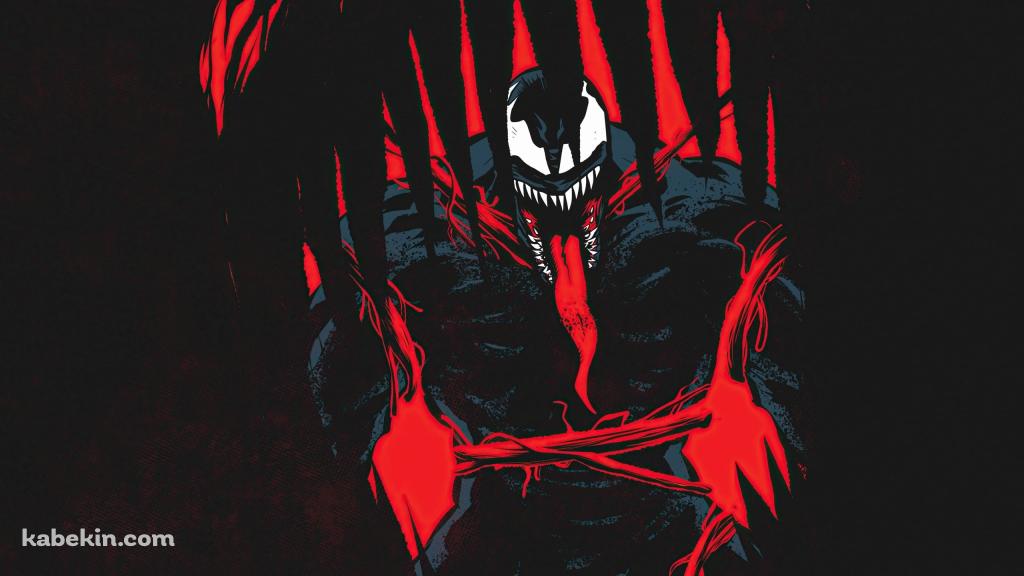 舌を出したヴェノム / かっこいい / Venomの壁紙(1024px x 576px) 高画質 PC・デスクトップ用