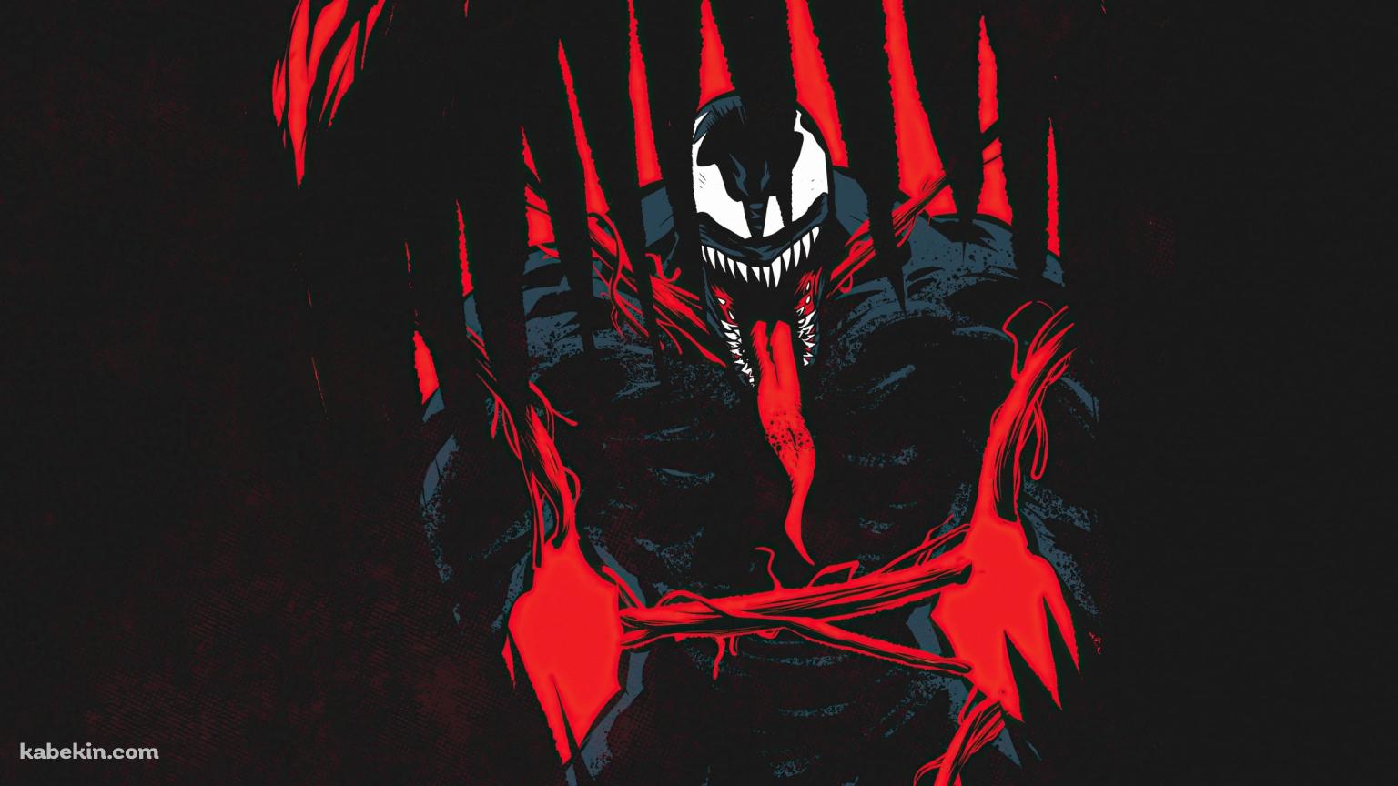舌を出したヴェノム / かっこいい / Venomの壁紙(1536px x 864px) 高画質 PC・デスクトップ用