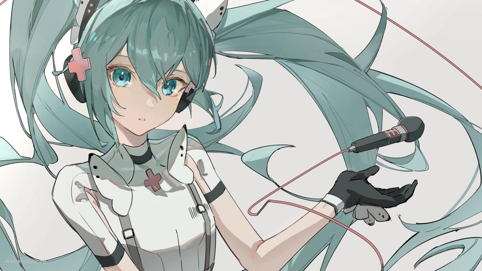ナースコスの可愛い初音ミク / ボーカロイド / プロジェクトセカイの壁紙(1829px x 1029px) 高画質 PC・デスクトップ用