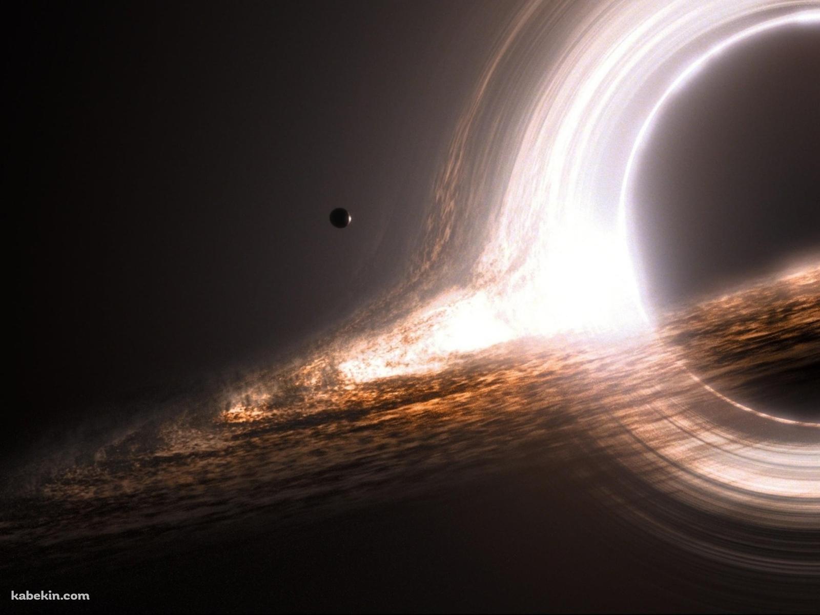 光る円状の惑星の壁紙(1600px x 1200px) 高画質 PC・デスクトップ用
