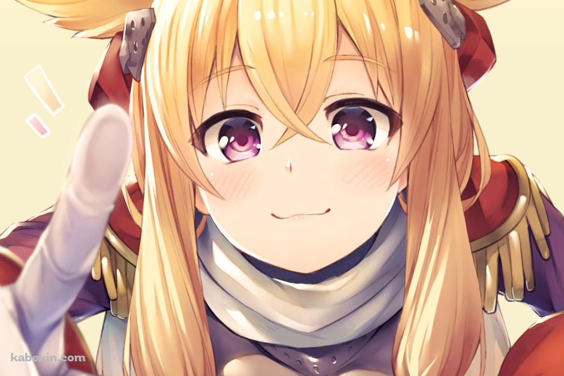 指をさし微笑むウォースパイト / アズールレーンの壁紙(1152px x 768px) 高画質 PC・デスクトップ用