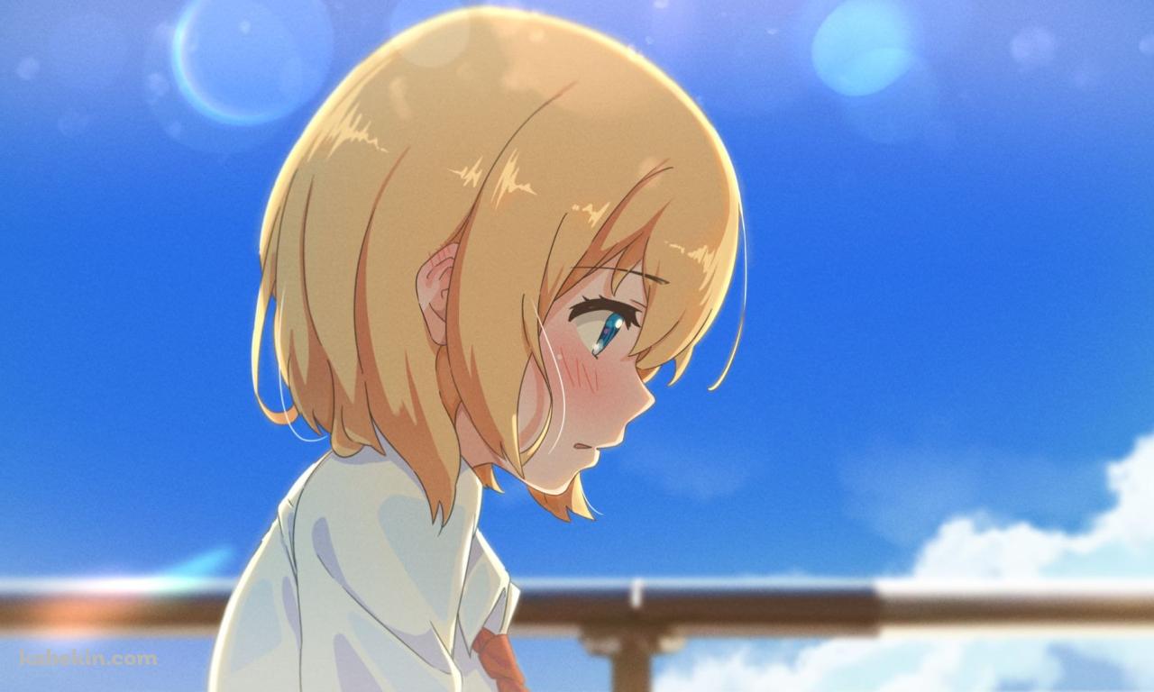 青空とワトソン・アメリアの壁紙(1280px x 768px) 高画質 PC・デスクトップ用