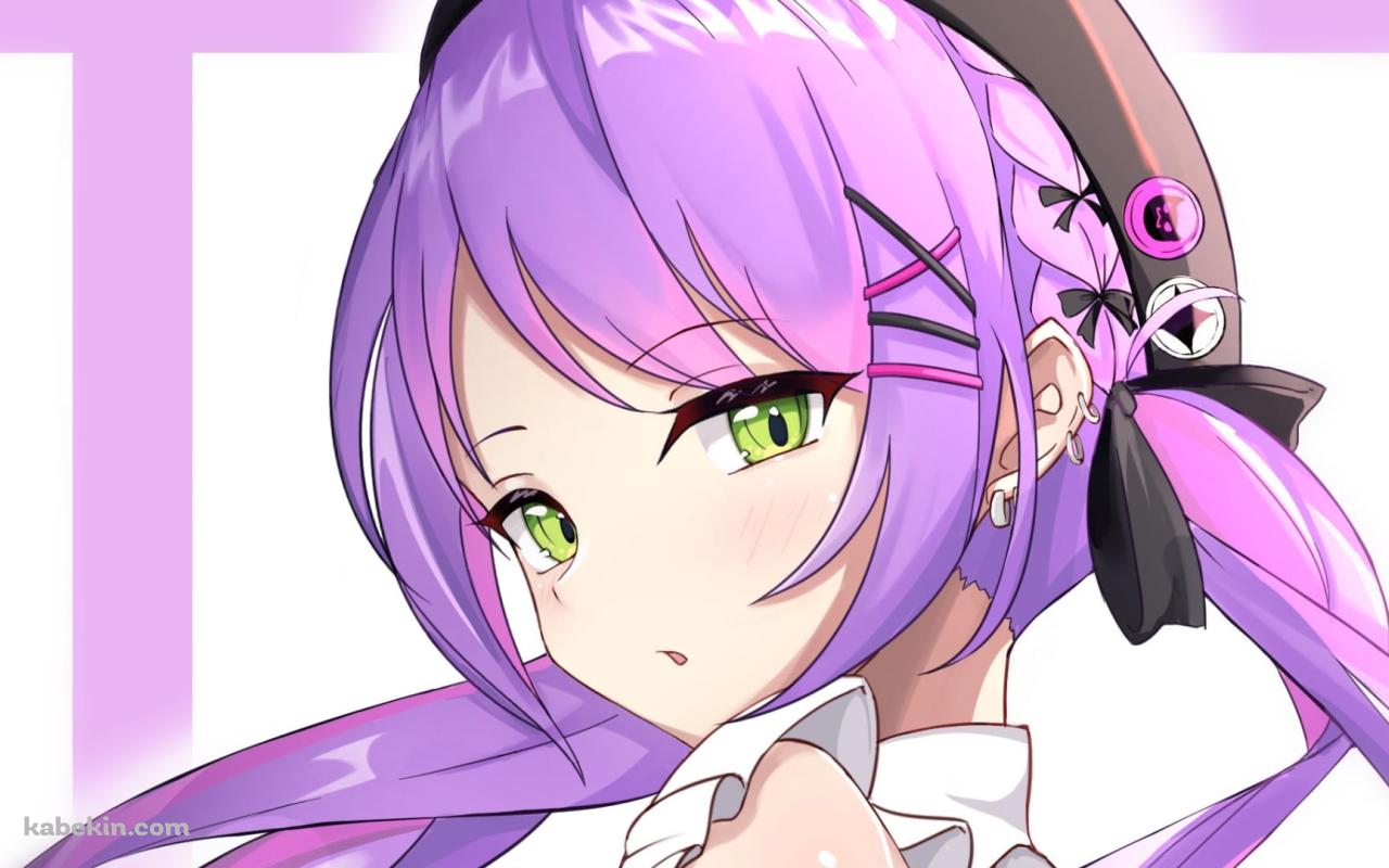 冷ややかな視線を送る常闇トワ / トワ様 / ホロライブ / バーチャルYouTuber / Vtuberの壁紙(1280px x 800px) 高画質 PC・デスクトップ用