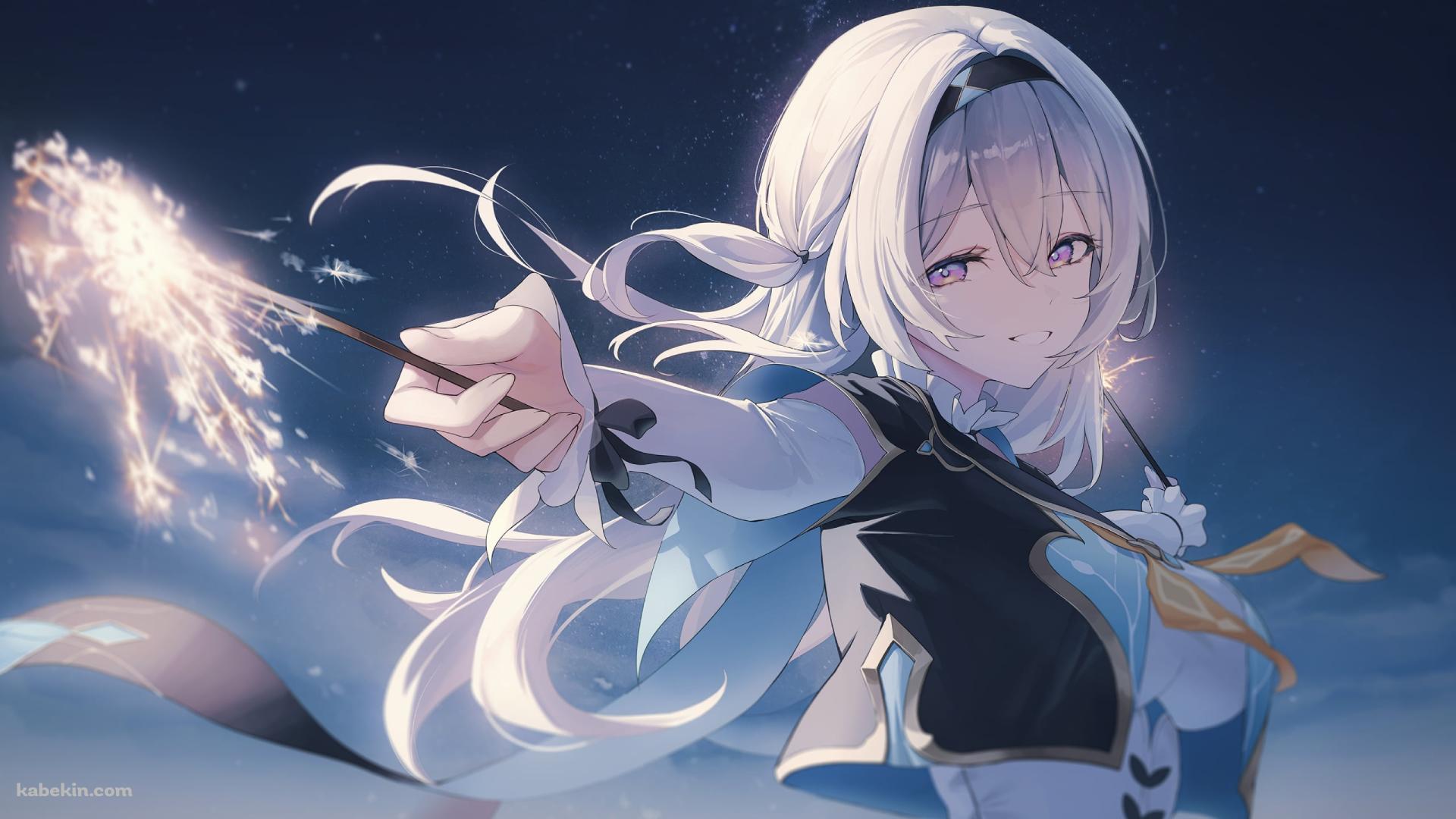 線香花火を持つホタル / 崩壊:スターレイルの壁紙(1920px x 1080px) 高画質 PC・デスクトップ用