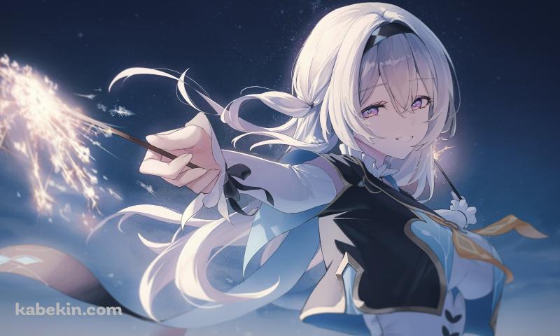 線香花火を持つホタル / 崩壊:スターレイルの壁紙(800px x 480px) 高画質 PC・デスクトップ用