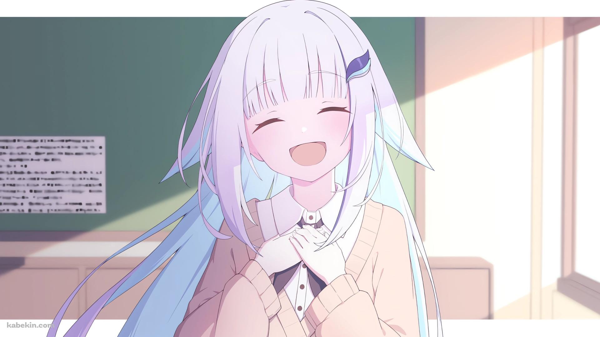 胸元に手をあてるリゼ・ヘルエスタ / バーチャルYouTuberの壁紙(1920px x 1080px) 高画質 PC・デスクトップ用