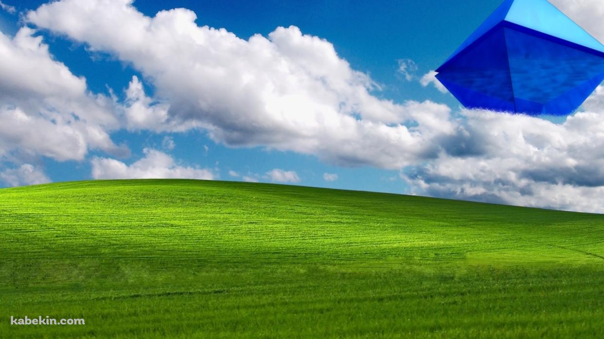 Windowsの丘とラミエル / エヴァの壁紙(1242px x 698px) 高画質 PC・デスクトップ用