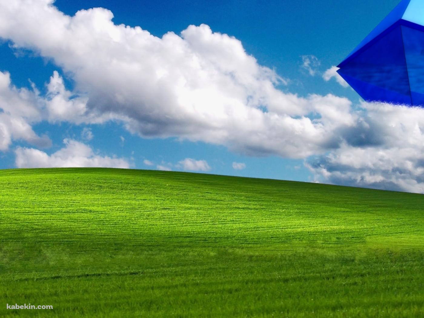 Windowsの丘とラミエル / エヴァの壁紙(1400px x 1050px) 高画質 PC・デスクトップ用