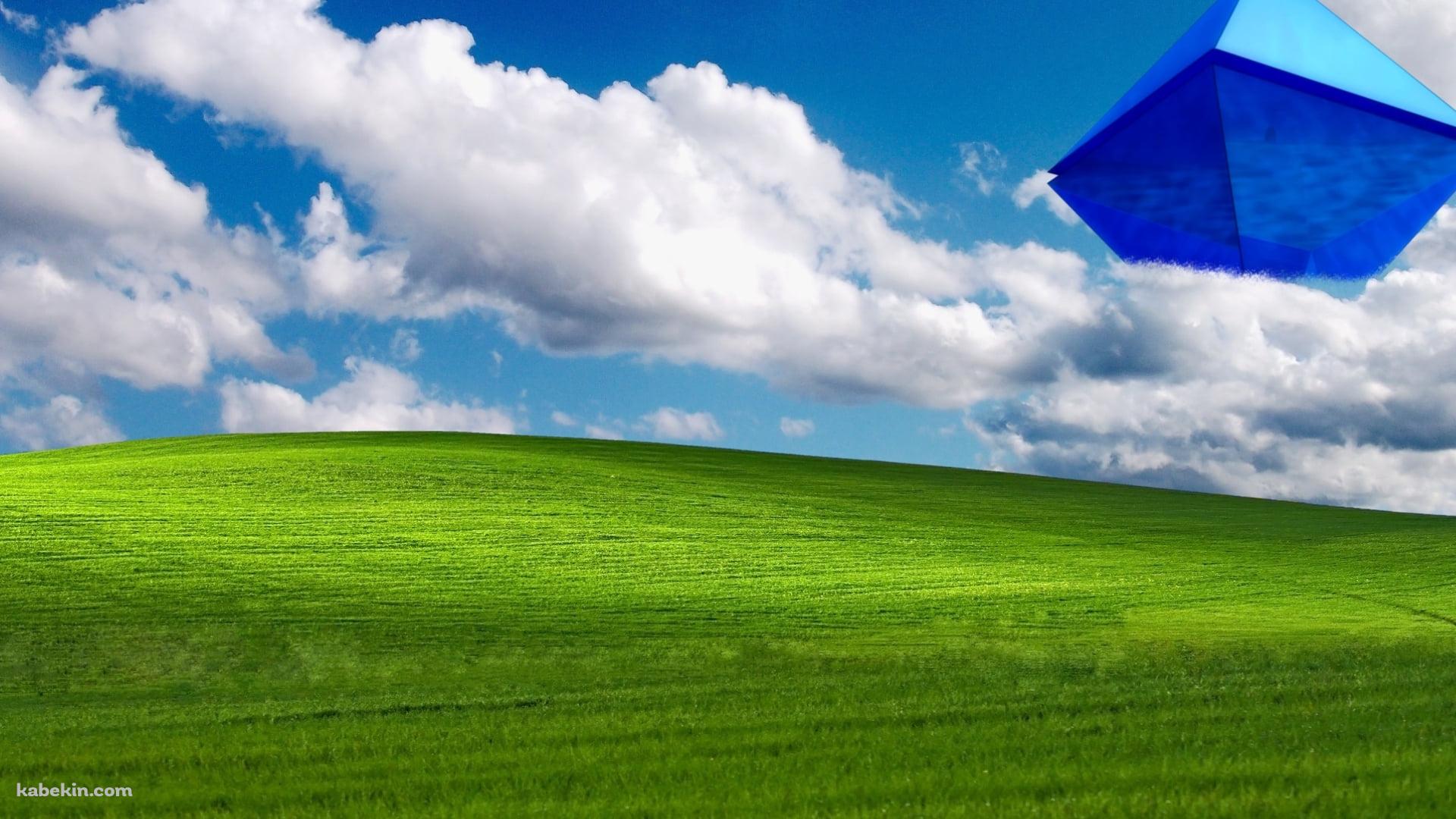 Windowsの丘とラミエル / エヴァの壁紙(1920px x 1080px) 高画質 PC・デスクトップ用