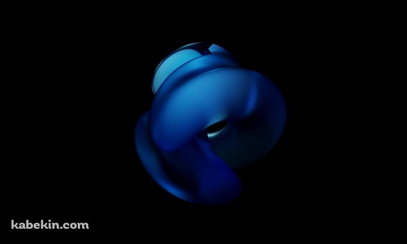 青いオブジェ / amoledの壁紙(800px x 480px) 高画質 PC・デスクトップ用