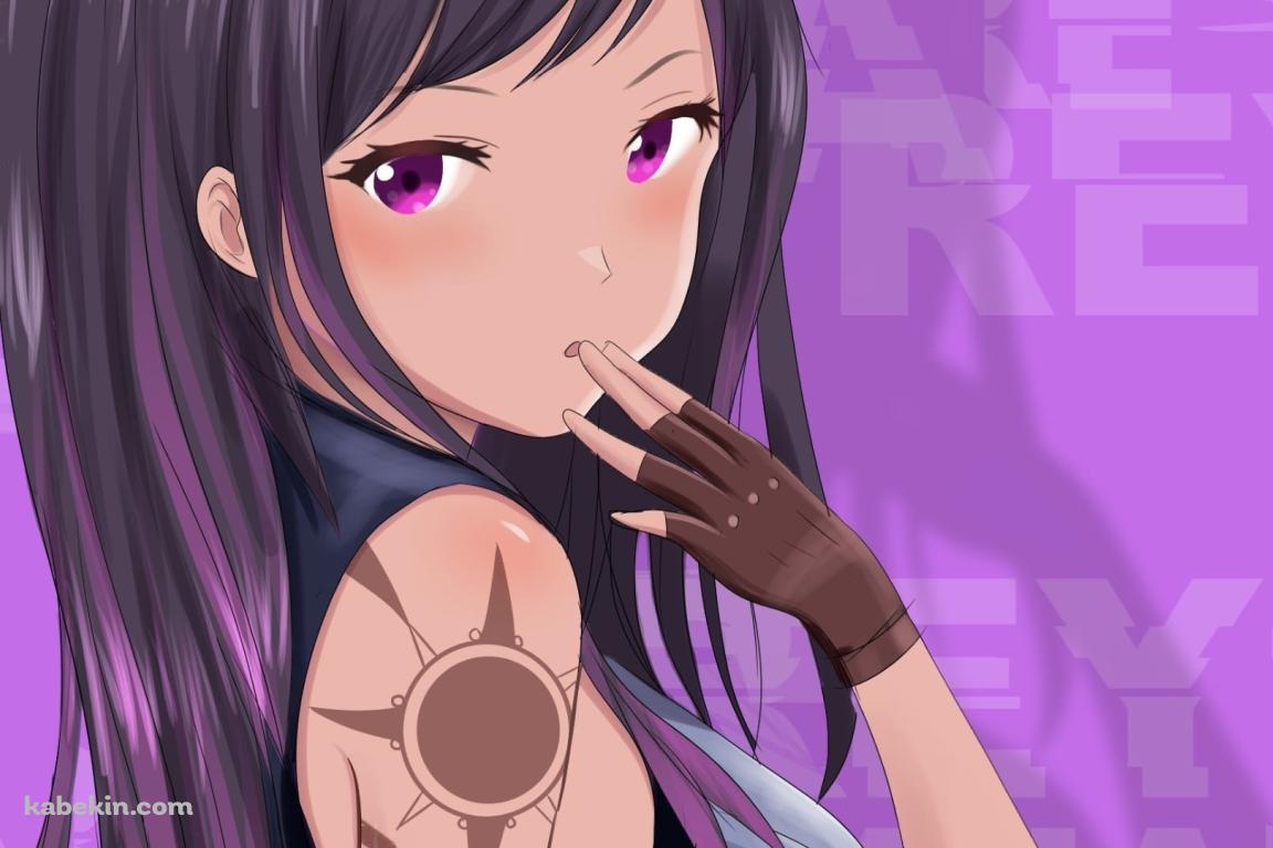 口元に手をあてた可愛いレイナ / ヴァロラントの壁紙(1152px x 768px) 高画質 PC・デスクトップ用