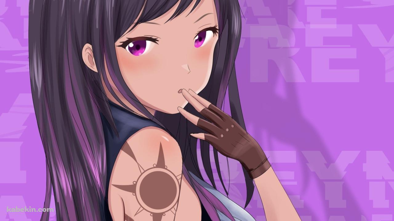 口元に手をあてた可愛いレイナ / ヴァロラントの壁紙(1280px x 720px) 高画質 PC・デスクトップ用