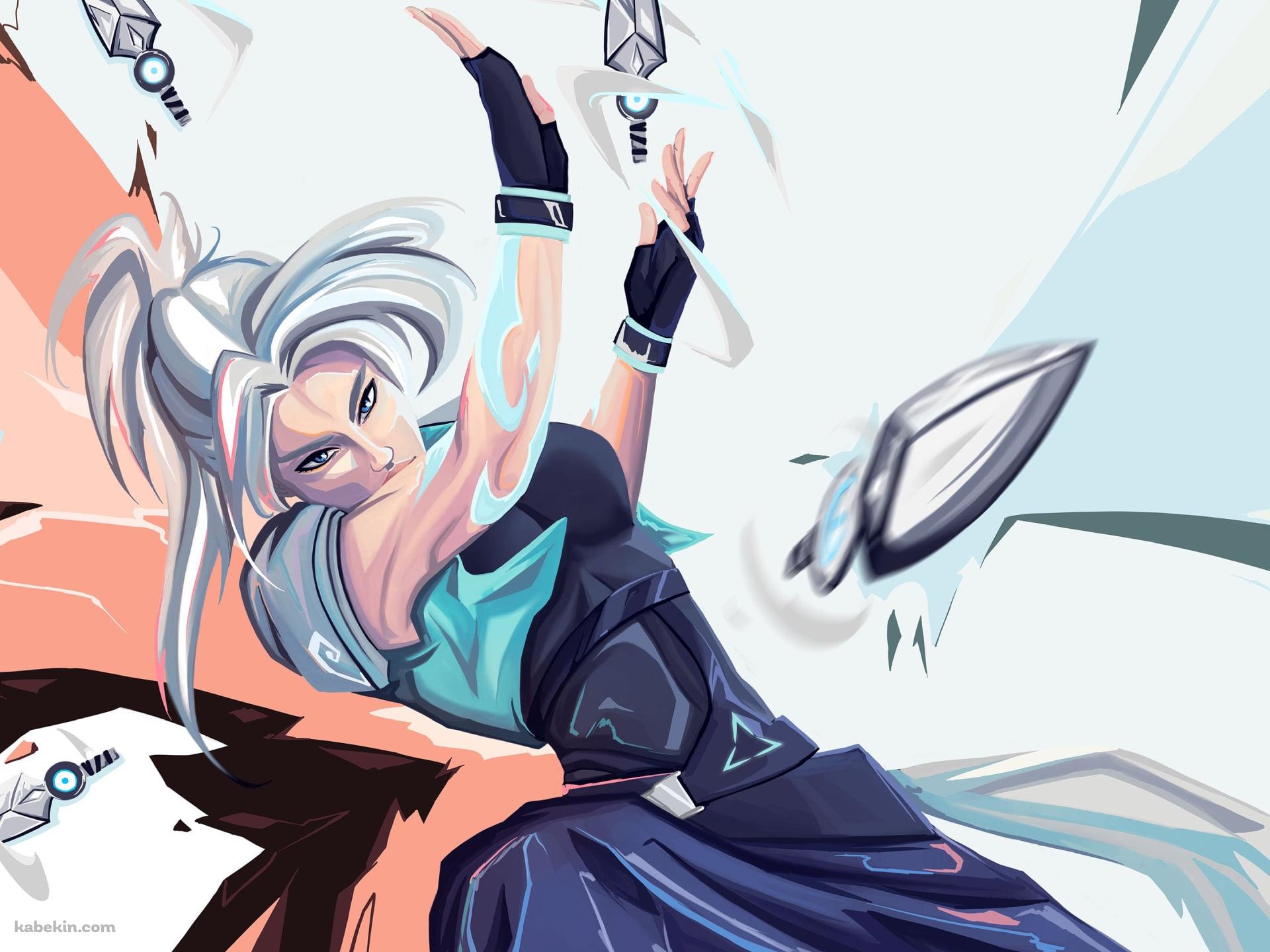 沢山の武器を投げるジェット / ヴァロラントの壁紙(1920px x 1440px) 高画質 PC・デスクトップ用