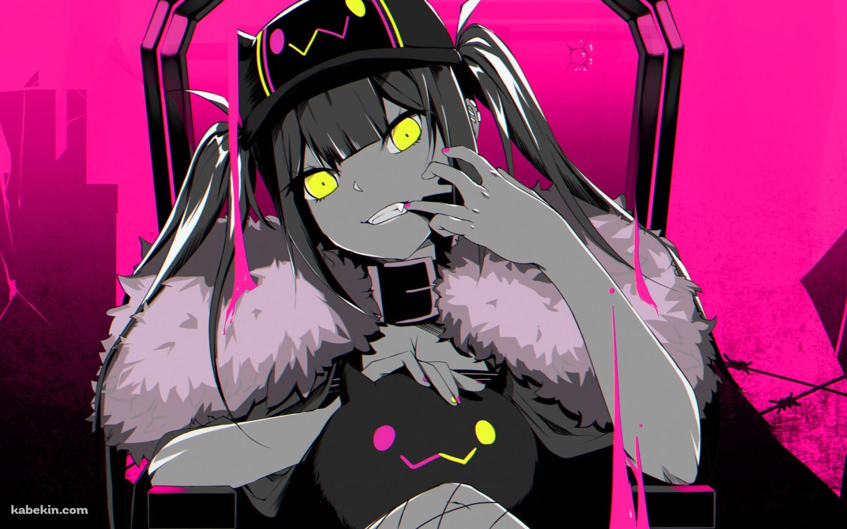 パンクな常闇トワ / ホロライブ / バーチャルYouTuberの壁紙(1680px x 1050px) 高画質 PC・デスクトップ用