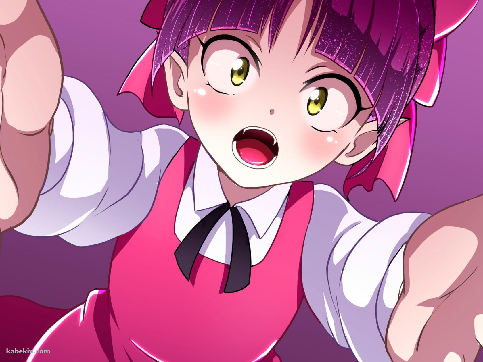 両手を差し出すネコ娘 / ゲゲゲの鬼太郎の壁紙(1680px x 1260px) 高画質 PC・デスクトップ用