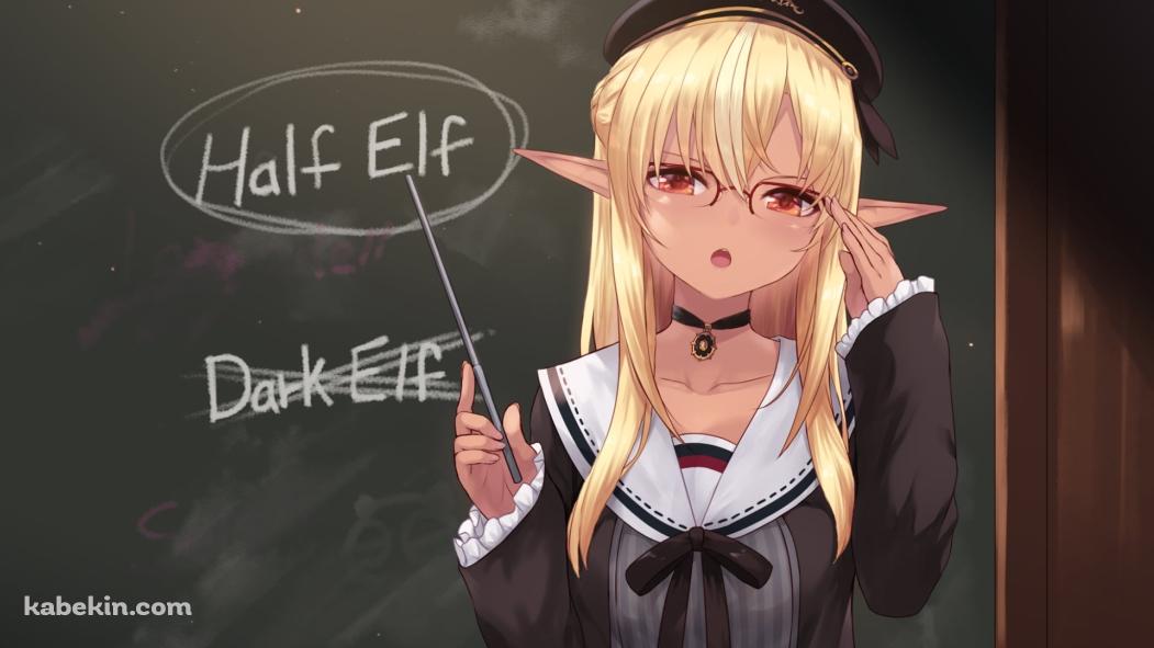 ダークエルフを否定するハーフエルフの不知火フレア / ホロライブ / バーチャルYouTuber / Vtuberの壁紙(1051px x 591px) 高画質 PC・デスクトップ用
