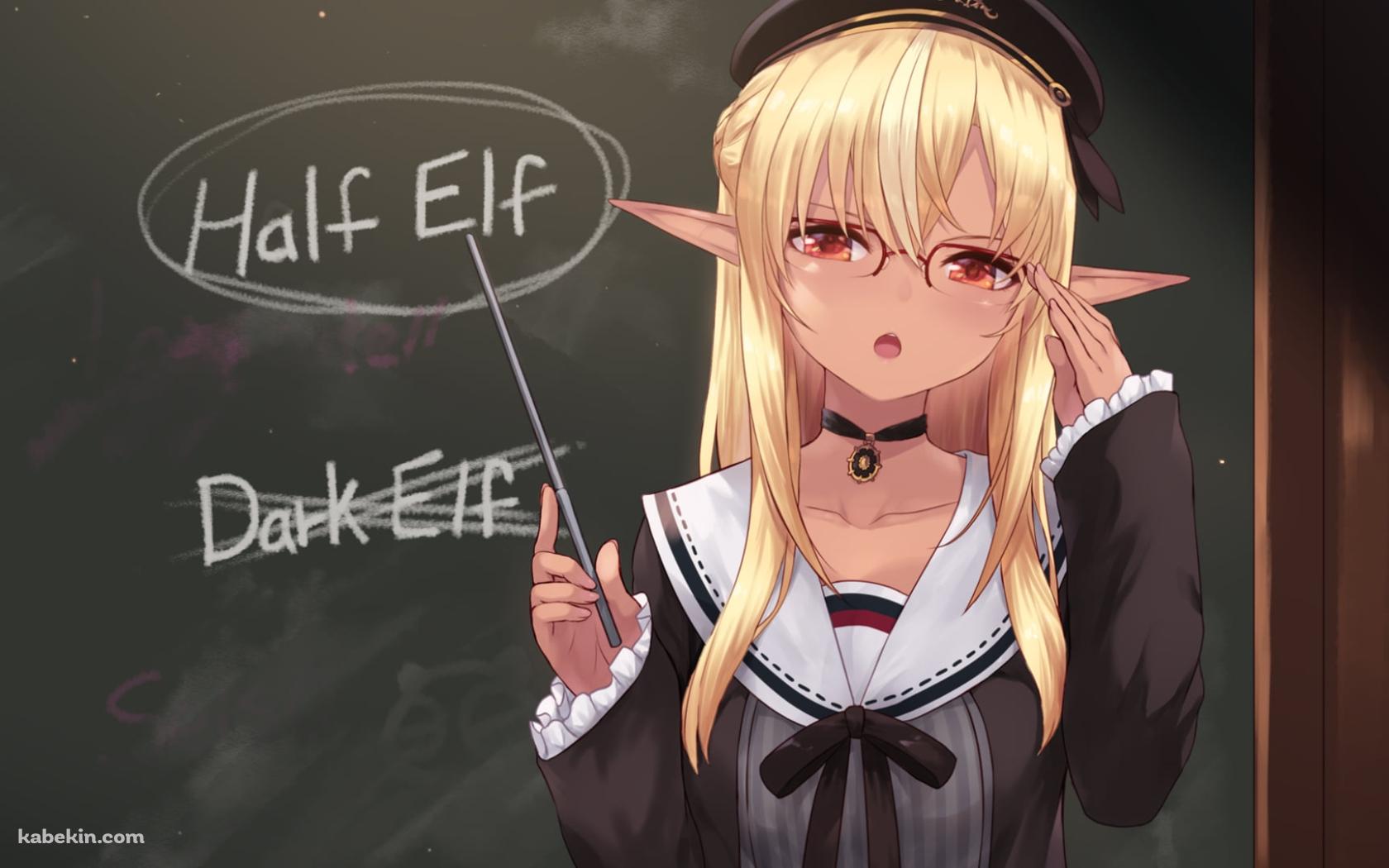 ダークエルフを否定するハーフエルフの不知火フレア / ホロライブ / バーチャルYouTuber / Vtuberの壁紙(1680px x 1050px) 高画質 PC・デスクトップ用