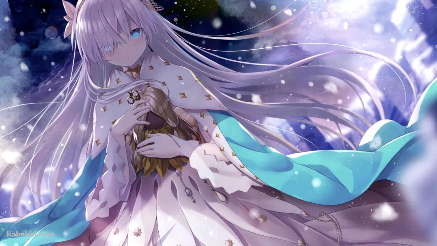 白いドレスを着たアナスタシア / Fateの壁紙(1391px x 783px) 高画質 PC・デスクトップ用