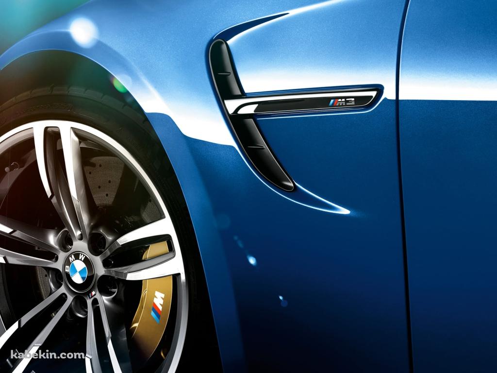 青いBMW M3 / タイヤの壁紙(1024px x 768px) 高画質 PC・デスクトップ用
