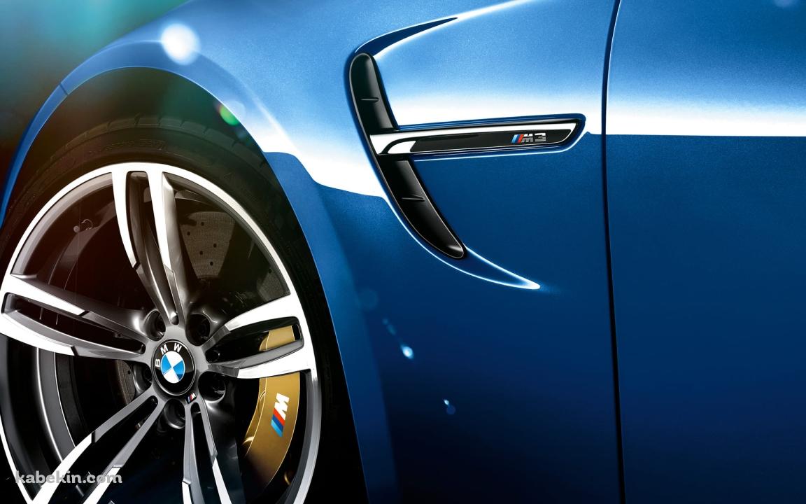 青いBMW M3 / タイヤの壁紙(1152px x 720px) 高画質 PC・デスクトップ用